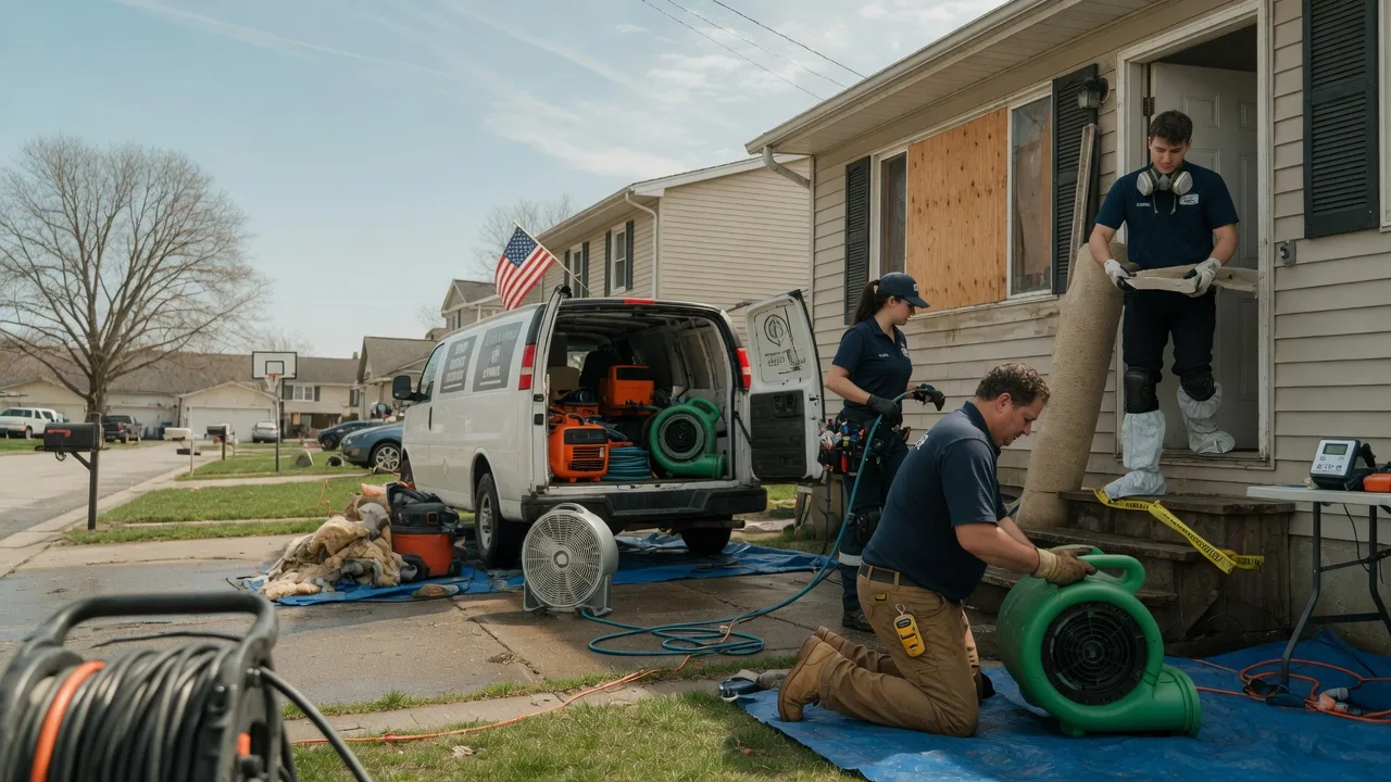 Water Damage Restoration in Kimberly, WI near me